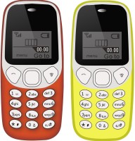 I Kall K71 Combo of Two Mobile(Red & Yellow) - Price 799 42 % Off  