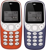 I Kall K71 Combo of Two Mobile(Red and Dark Blue) - Price 799 42 % Off  