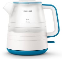 PHILIPS HD9344/14 Electric Kettle(1 L, white & Caribbean blue)