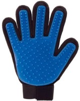 basil Grooming Gloves for Dog(Blue, Fits All)