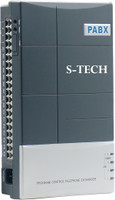 S-tech EPABX Machine CS416 For 4 Main (Trunk) Lines and 16 Extentions Telephone Intercom System Stylish Design Corded Landline Phone(Black)
