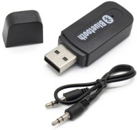 Wonder World ™ Bluetooth Stereo Adapter Audio Receiver 3.5Mm Music Wireless Hifi Dongle Transmitter for Home Theater and Car Stereo BT-REC-Type-5 Bluetooth(Black)   Laptop Accessories  (Wonder World)