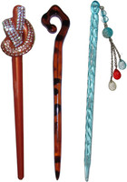 Vogue Wedding combo of juda sticks Bun Stick(Multicolor) - Price 460 77 % Off  