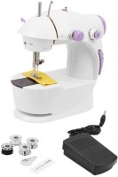 View Gking G001 Portable & Compact 4 in 1 Mini Adapter Foot Pedal Electric Sewing Machine( Built-in Stitches 1) Home Appliances Price Online(Gking)