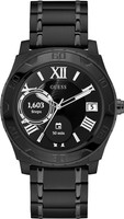 GUESS Connect android wear 2.0-C1003L4 Smartwatch(Black Strap, Regular)