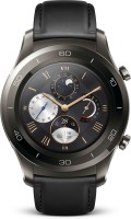Huawei Watch 2 Leather Smartwatch(Black Strap, Regular)