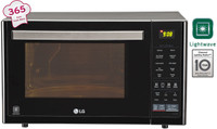 LG 32 L Charcoal Convection Microwave Oven(MJ3296BFT, Black)