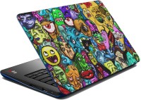 meSleep Face Graffiti Vinyl Laptop Decal 15.6   Laptop Accessories  (meSleep)