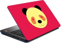 meSleep Panda Face Vinyl Laptop Decal 15.6   Laptop Accessories  (meSleep)