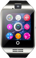 HALA HLA Q18 - Silver - 1 phone Smartwatch(Black Strap, Free Size)