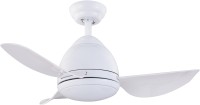 Anemos Cute WH 3 Blade Ceiling Fan(White)   Home Appliances  (Anemos)