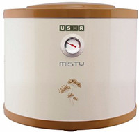 USHA 10 L Storage Water Geyser (Misty 10-Litres 5-Star Rated Storage Water Heater (Ivory Gold), Gold)