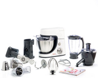 Tefal Masterchef Gourmet 900 W Food Processor(Silver)