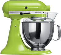 KITCHEN AID 5KSM150PSDGA With Free Food Processor Attachment 300 W Mixer Grinder (1 Jar, Green Apple)