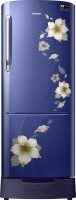 SAMSUNG 212 L Direct Cool Single Door 4 Star Refrigerator(Star Flower Blue, RR22M287YU2/NL)