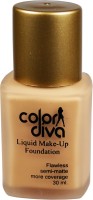 ColorDiva Liquid Make-up  Foundation(Beige, 30 ml) - Price 99 57 % Off  