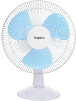 Impex BREEZE 2 T 3 Blade Table Fan(WHITE)   Home Appliances  (Impex)