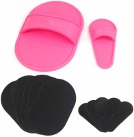 Elegant Shopping Hair Removal Scrub Pads, (Pink & Black) Set of 2 Sundepil Box Strips(10 g) - Price 375 84 % Off  