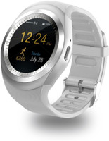 MOBILE FIT Y1(silver)_sv.32 phone Smartwatch(Silver Strap, Free Size)