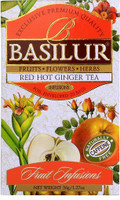 Basilur Tea Basilur-20-teabag-RedhotGinger Ginger Green Tea Bags Box(36 g)