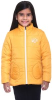 Kids-17 Full Sleeve Solid Girls Jacket