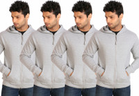 Campus Sutra Full Sleeve Solid Men Fleece Jacket RS.2599.00