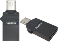 SanDisk OTG 2.0 Dual Flash USB (Pack Of 2) 16 GB Pen Drive(Black)   Computer Storage  (SanDisk)