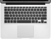Saco Mac Book Pro Retina 13 Laptop Keyboard Skin(White)   Laptop Accessories  (Saco)