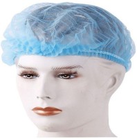 SHI DISPOSABLE BOUFFANT CAP PACK OF 100 PCS Surgical Head Cap(Disposable) - Price 229 77 % Off  