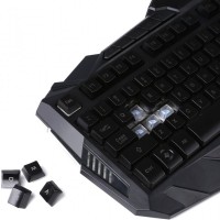 MARVO Scorpion Black Light Wired Gaming Keyboard and Mouse Combo Wired USB Gaming Keyboard(Black)   Laptop Accessories  (MARVO)