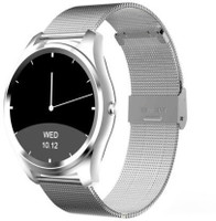 Diggro 372144205386 Fitness Smartwatch(Silver Strap, Free Size)