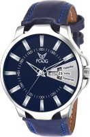 Fogg 1125-BL Day And Date Analog Watch For Men