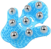 Elegantshopping Blue Palm Shaped Full Body Massage Gloves, Relax stressed muscles, remove dead skin, improve blood circulation and make your skin smooth and shiny - Price 425 82 % Off