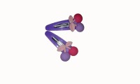 SONIKSHA HAIR CLIP Hair Clip(Purple, Pink) - Price 90 40 % Off  