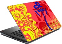 meSleep Floral Ganesha 03 Vinyl Laptop Decal 15.6   Laptop Accessories  (meSleep)