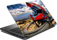 meSleep Dirt Bike Helmet Vinyl Laptop Decal 15.6   Laptop Accessories  (meSleep)