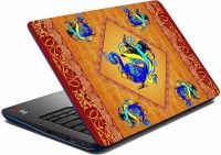 meSleep Rust Peacock Vinyl Laptop Decal 15.6   Laptop Accessories  (meSleep)