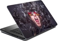 meSleep Flying Hair Vinyl Laptop Decal 15.6   Laptop Accessories  (meSleep)