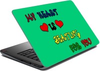 meSleep Heart For You257 Vinyl Laptop Decal 15.6   Laptop Accessories  (meSleep)