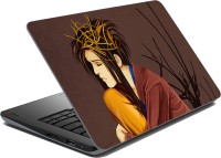 meSleep Sad Girl Vinyl Laptop Decal 15.6   Laptop Accessories  (meSleep)