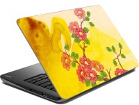 meSleep Small Leaf Flowers Vinyl Laptop Decal 15.6   Laptop Accessories  (meSleep)