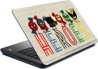 meSleep Heroes 07-60 Vinyl Laptop Decal 15.6   Laptop Accessories  (meSleep)