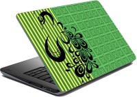 meSleep Ethnic Peacock 17 Vinyl Laptop Decal 15.6   Laptop Accessories  (meSleep)