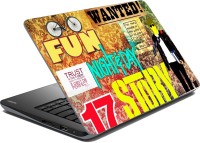 meSleep Fun Story Vinyl Laptop Decal 15.6   Laptop Accessories  (meSleep)