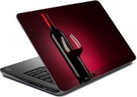 meSleep Black Wine Vinyl Laptop Decal 15.6   Laptop Accessories  (meSleep)