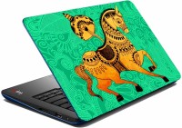 meSleep Green Horse Vinyl Laptop Decal 15.6   Laptop Accessories  (meSleep)