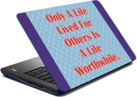 meSleep Life Lived for Others Vinyl Laptop Decal 15.6   Laptop Accessories  (meSleep)