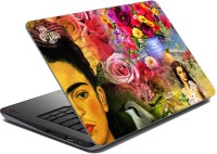 meSleep Lady Floral230 Vinyl Laptop Decal 15.6   Laptop Accessories  (meSleep)