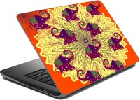 meSleep Ethnic Elephant Vinyl Laptop Decal 15.6   Laptop Accessories  (meSleep)