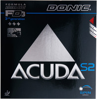 Donic Accuda S2 11.3 mm Table Tennis Rubber(Red) Donic Accuda S2 11.3 mm Table Tennis Rubber(Red)